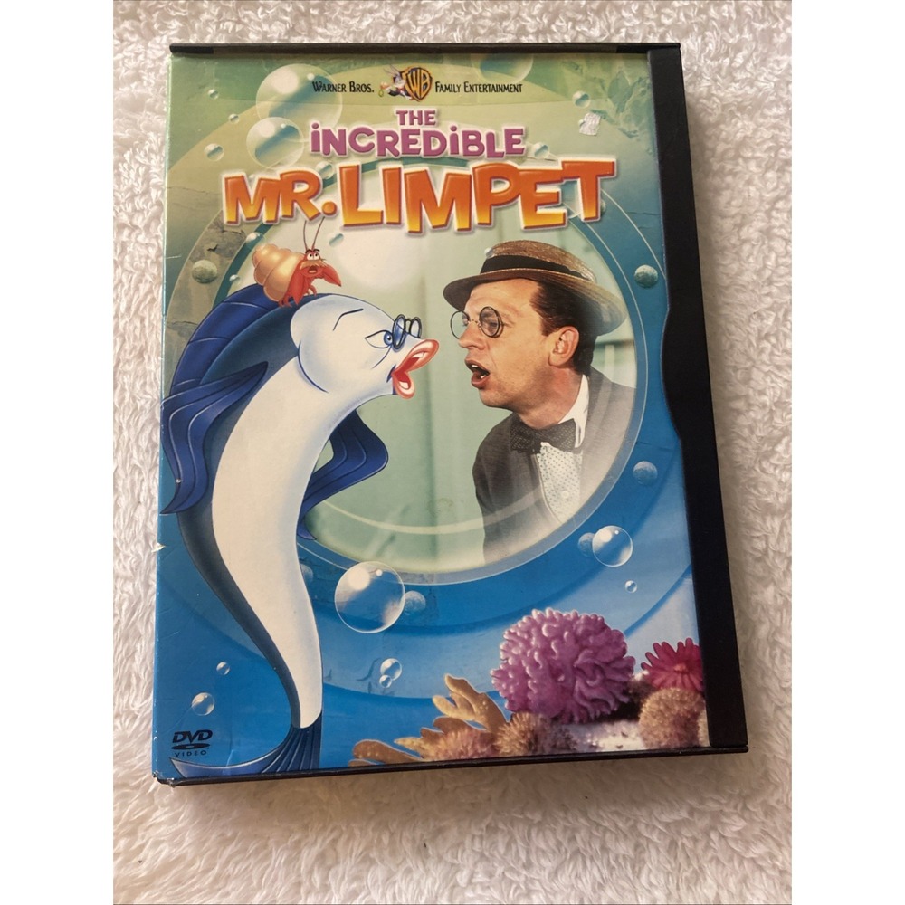 The Incredible Mr. Limpet Dvd 2009 Don Knotts Warner Bros Don Knotts